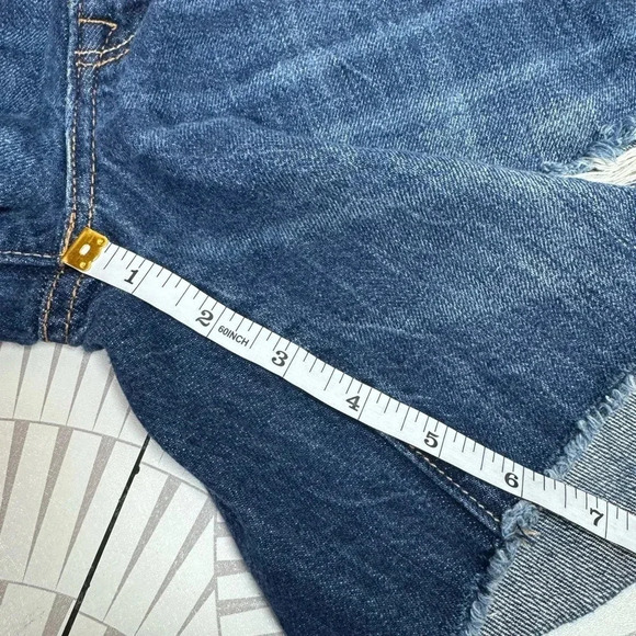 American Eagle Women’s‎ Cut Off Jean shorts Size 8 - Picture 7 of 7